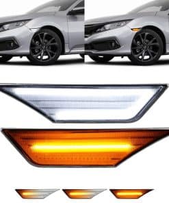 Luces de marcador lateral LED secuenciales Luces de señal