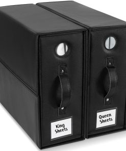 Organizador de Sábanas de Cuero HOATSIN - Idea Perfecta