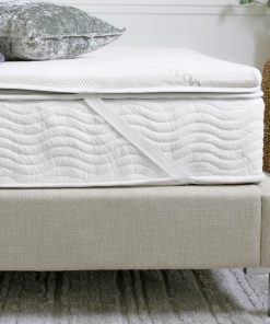 Sobrecolchón de colchón de látex natural Saatva - Capa de