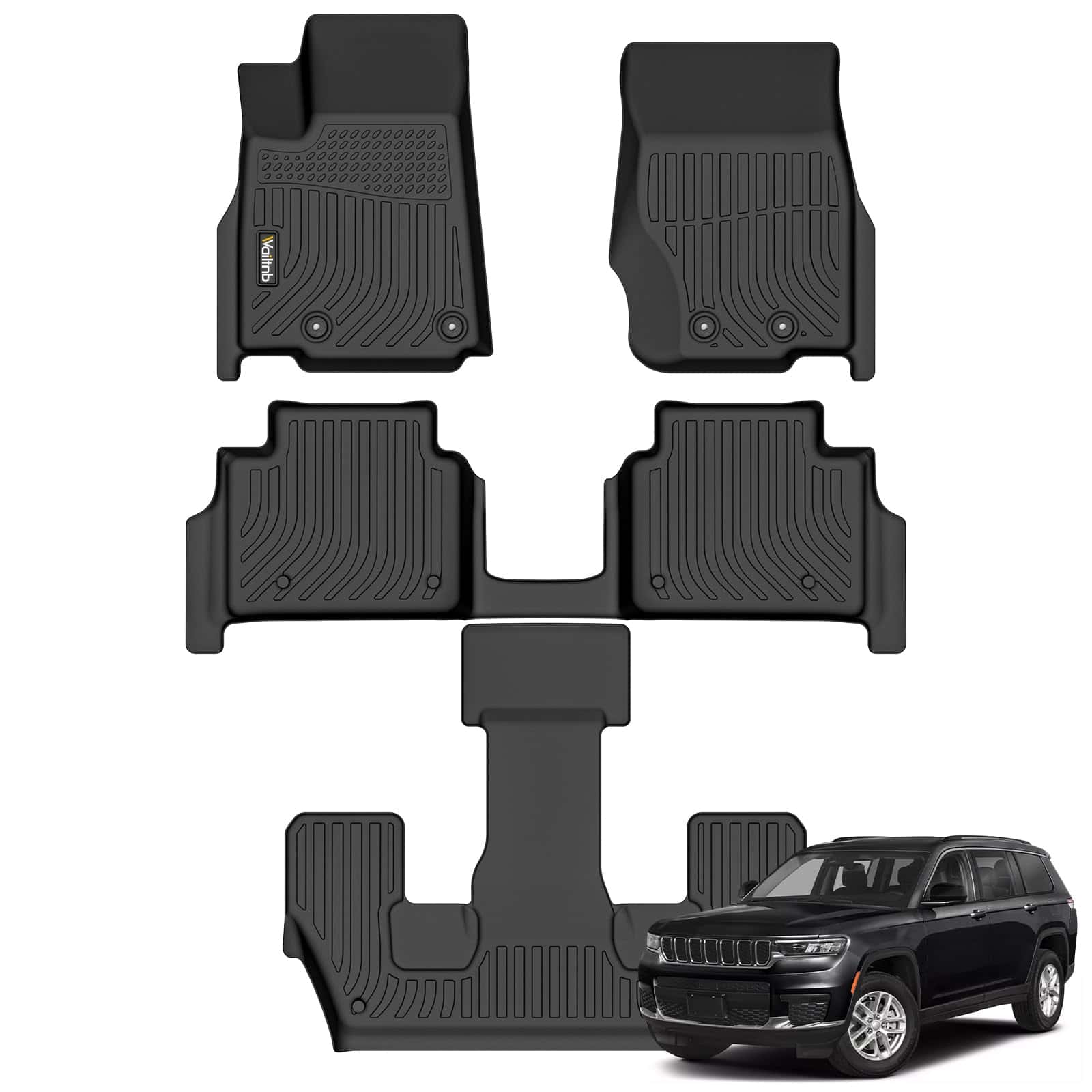 Tapetes a Medida Wailtnb para Jeep Grand Cherokee L