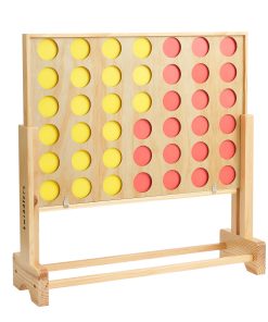 Juego Gigante 4 en Fila Ajustable de 2.4FT de Altura de