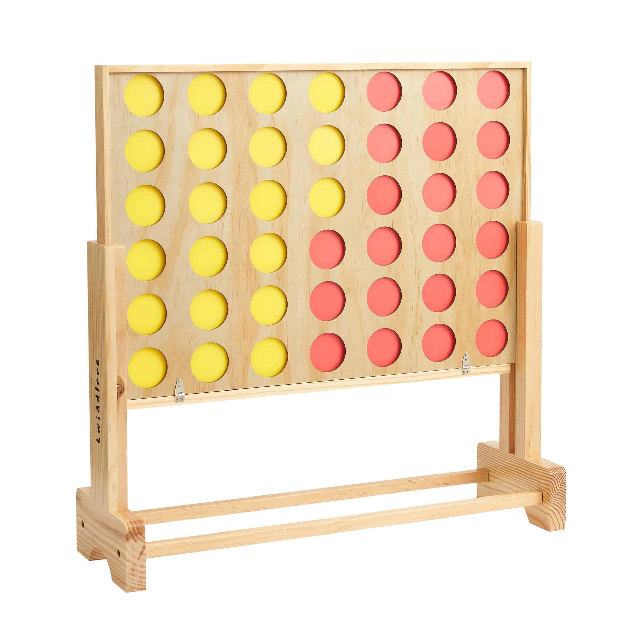 Juego Gigante 4 en Fila Ajustable de 2.4FT de Altura de