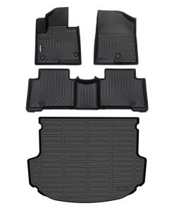 Juego de tapetes y protector de carga GINOWY para Hyundai