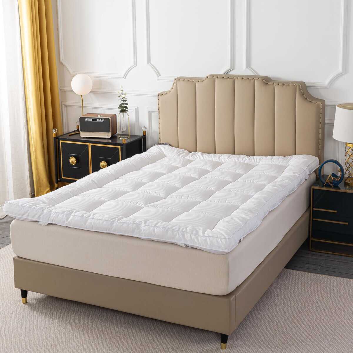 BEIVIG Colchón Superior Transpirable, Acolchado Suave - Imagen 7