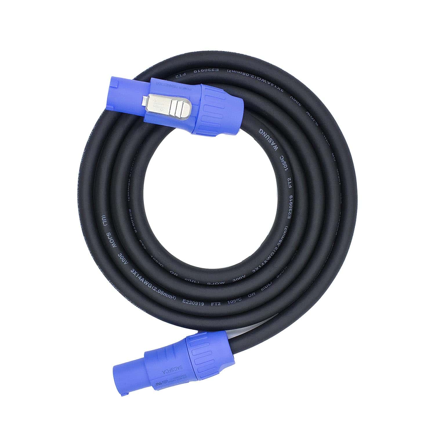 Cable de alimentación AC 14 AWG Hand-Built Toronce SAC3FCA