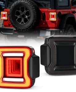 Nilight JL Tail Light LED Lente Ahumado LED Luz de Reversa