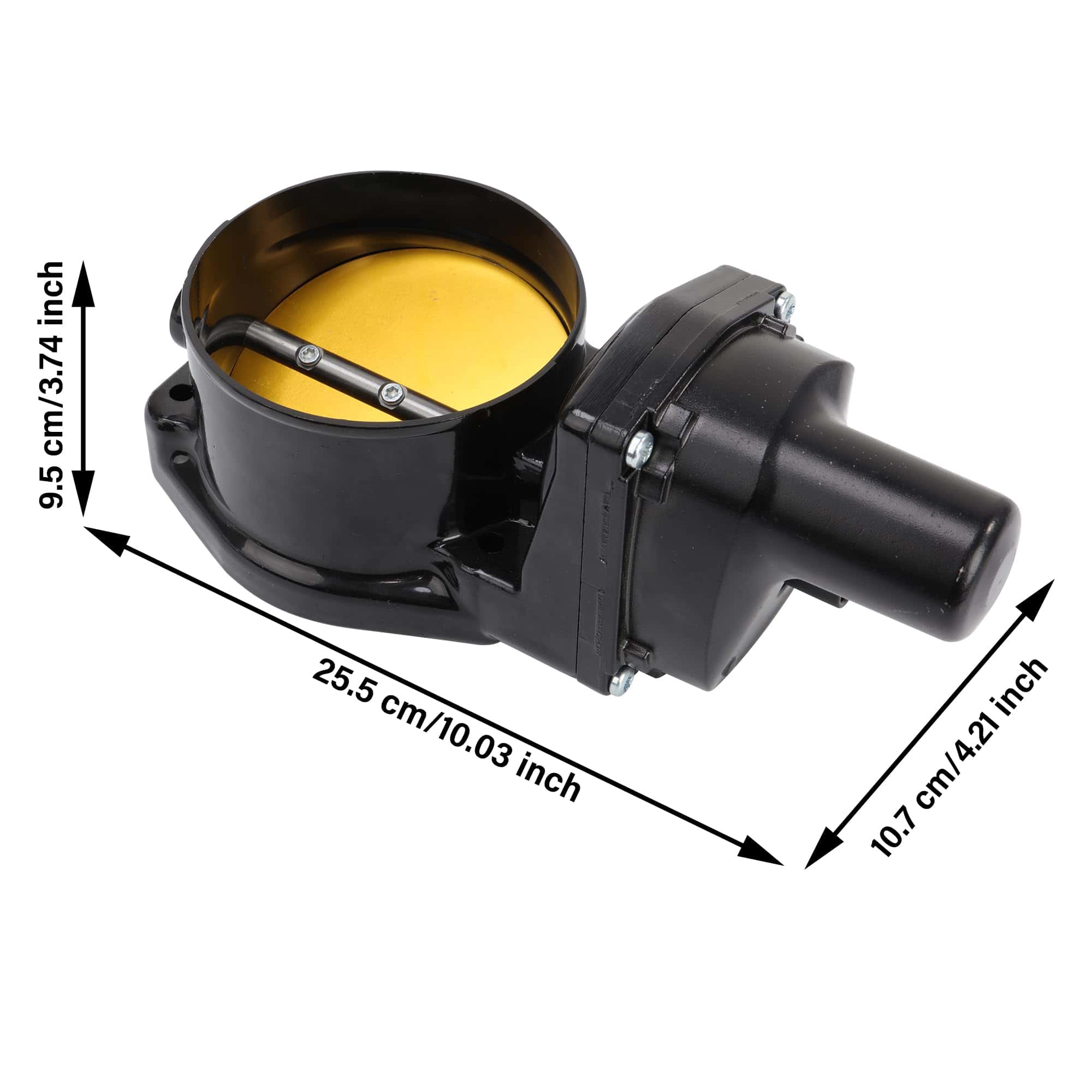 Assembly del cuerpo del acelerador SLTY 12605109 negro - Imagen 8