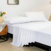 Juego de Sábanas de Bambú 100% Rayon para Cama Queen, 4