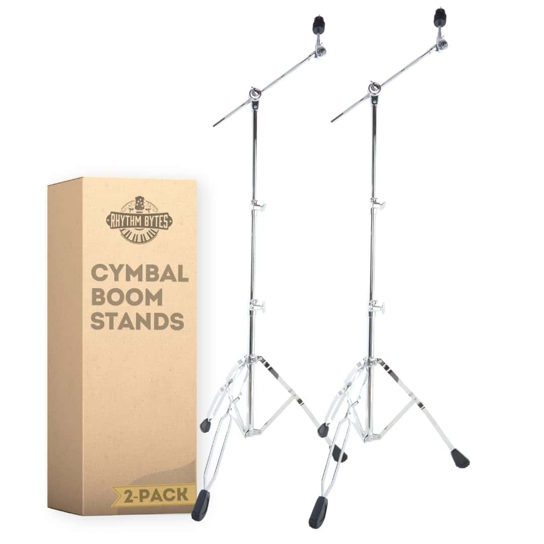 Soportes de platillos con brazo boom Rhythm Bytes, paquete