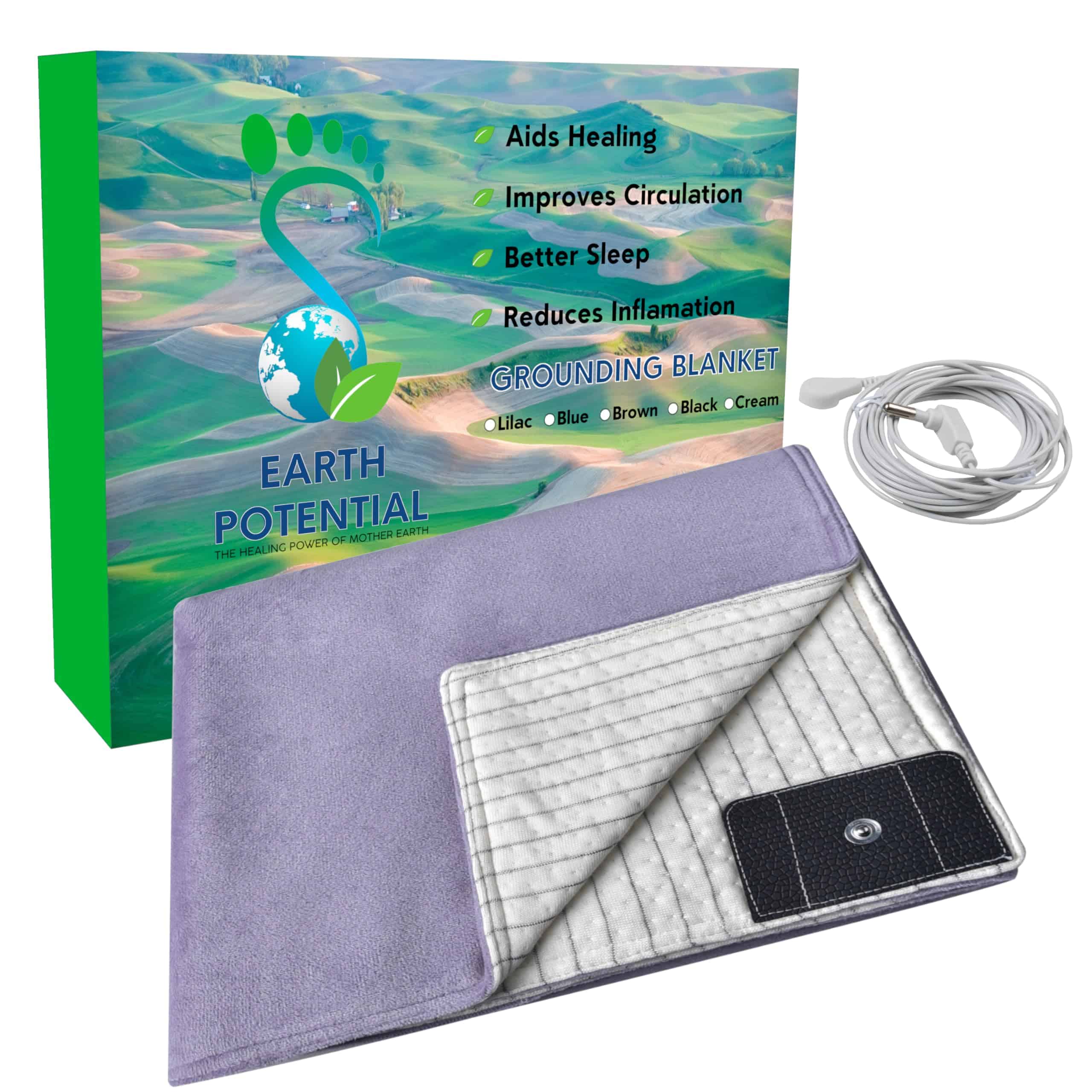 Manta de Conexión a Tierra Earth Potential | Suave y