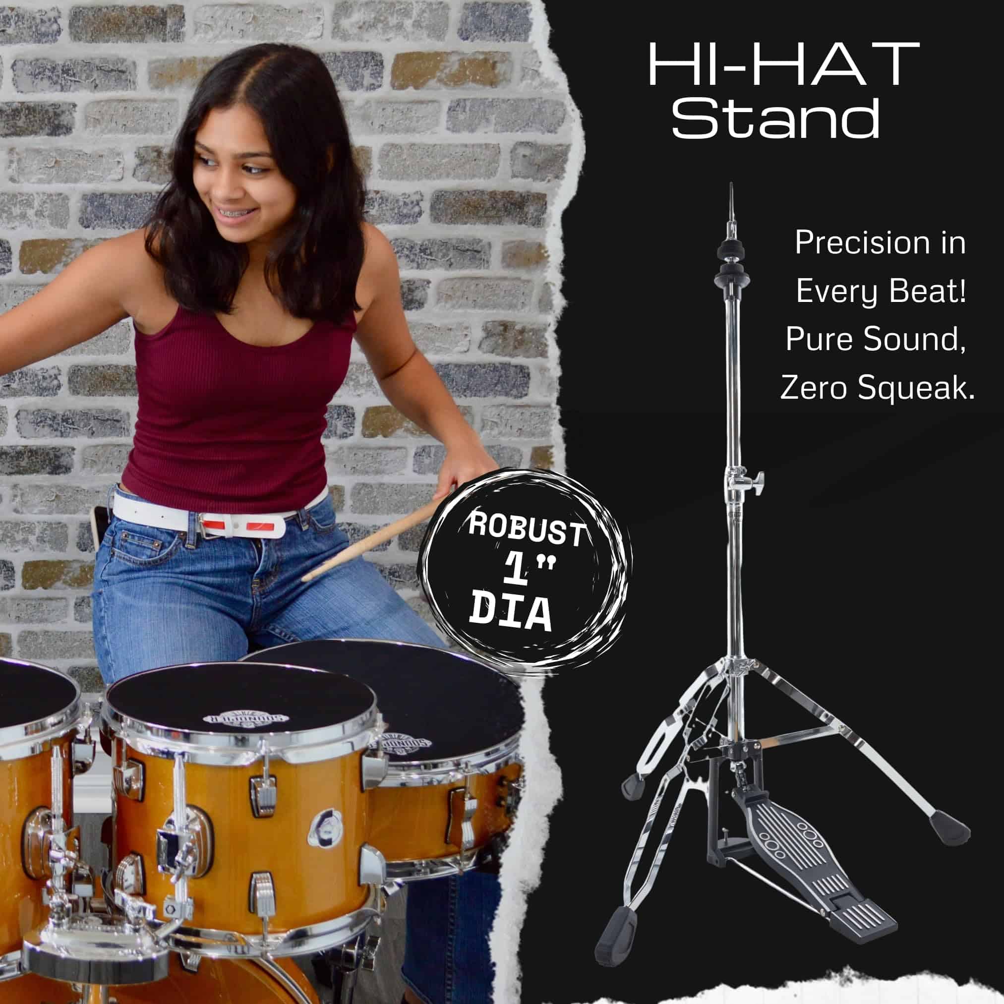 Soporte para Hi-Hat de Platillos Rhythm Bytes | Soporte - Imagen 3