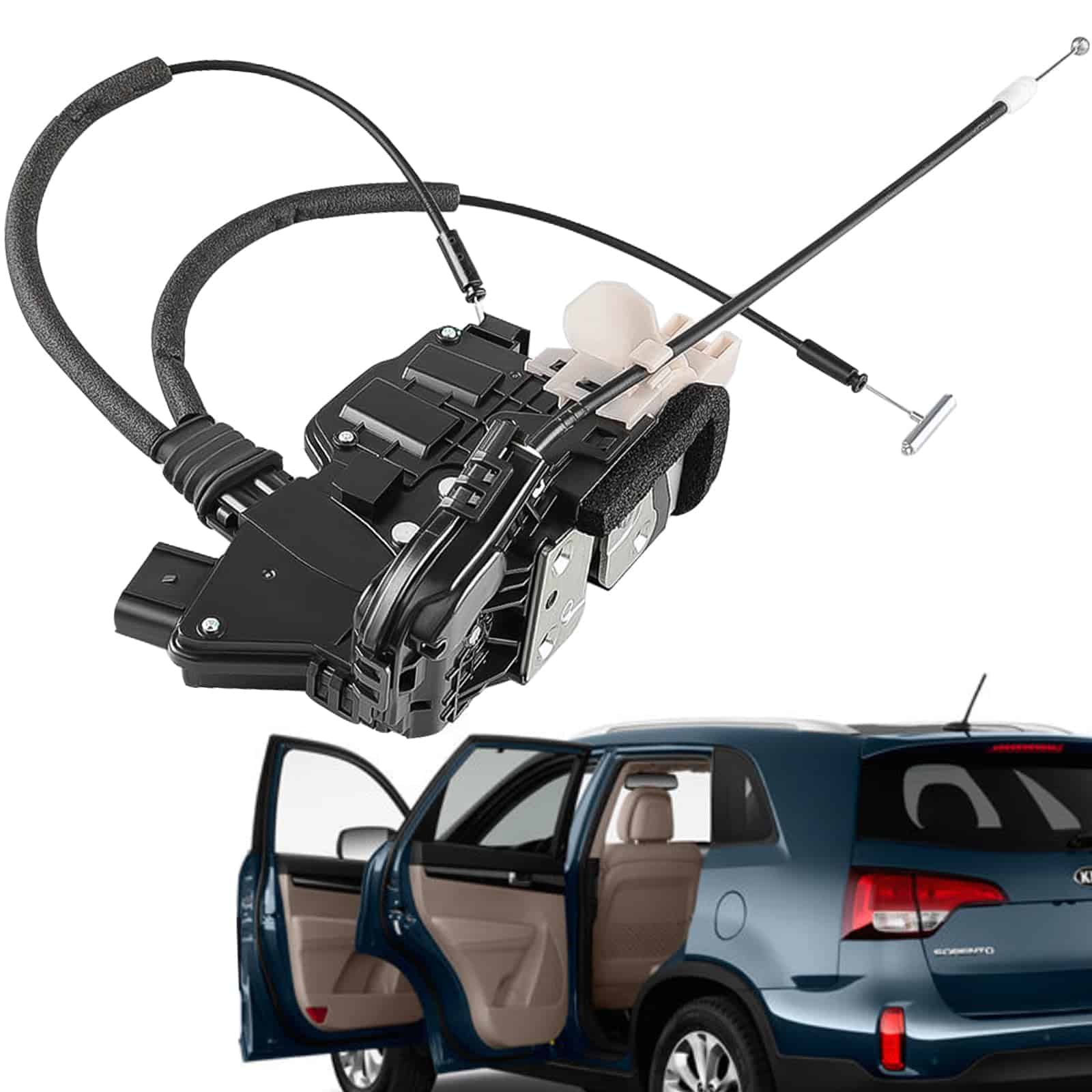 Covnikyer Actuador de Cierre de Puerta Eléctrico del Lado
