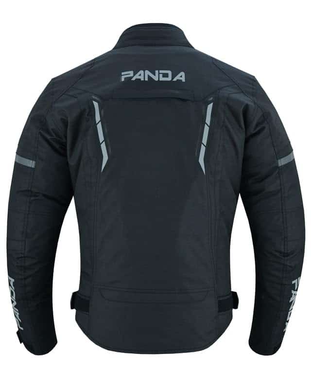 Chamarra de Motocicleta PANDA CYCLE GEAR para -Negro - Imagen 8