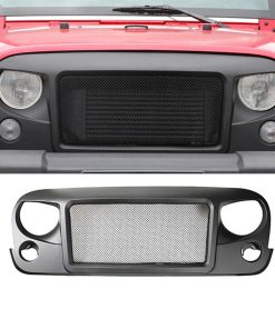 Parrilla Delantera Compatible con Jeep Wrangler JK 2007