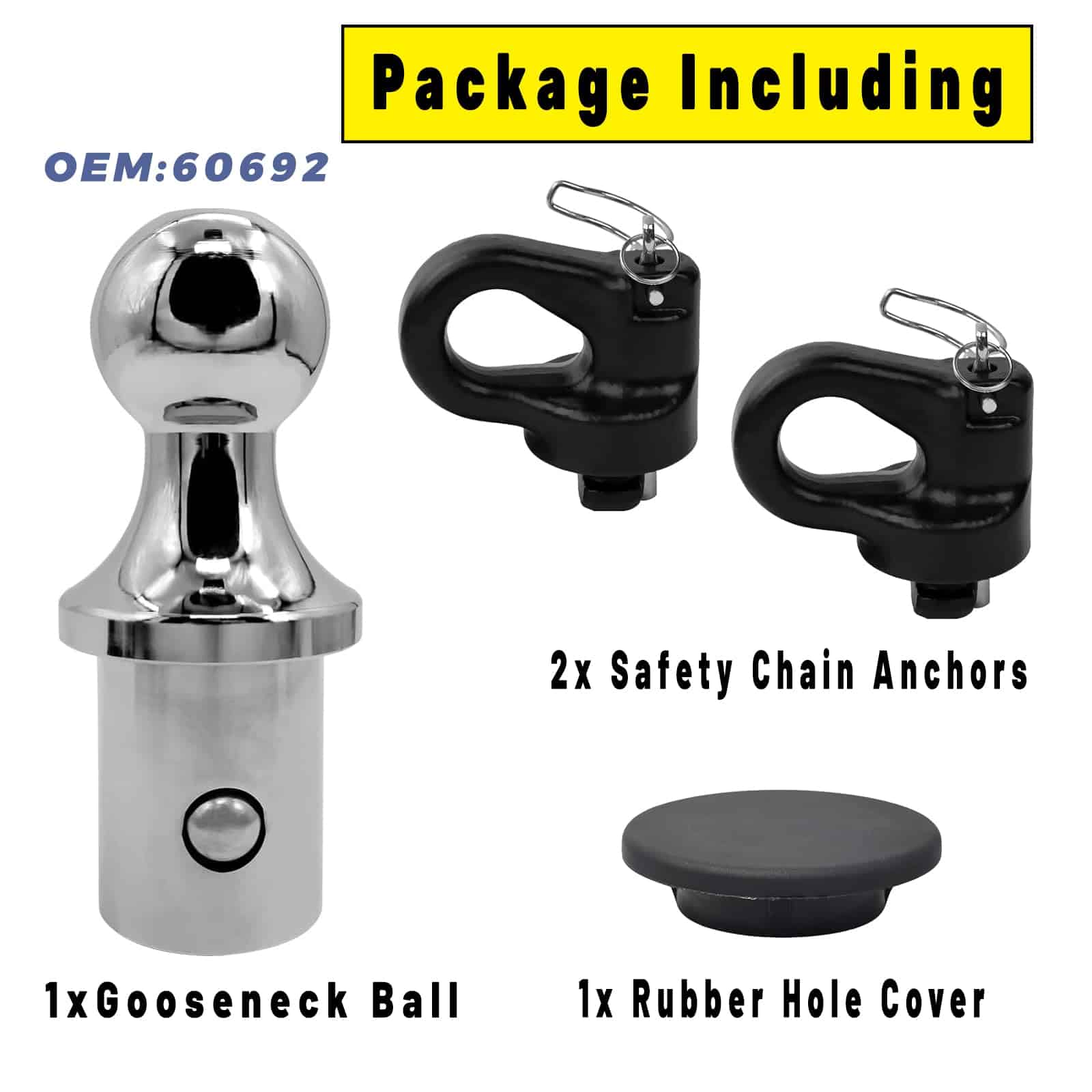 Kit de Enganche Gooseneck 60692 para Ford F250 F350 F450 - Imagen 5