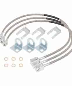 89715 Líneas de Frenos de Acero Inoxidable Extendidas