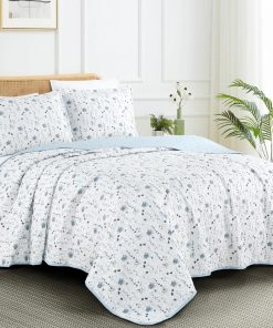 Juego de Edredón Chezmoi Collection Fran de 2 Piezas para