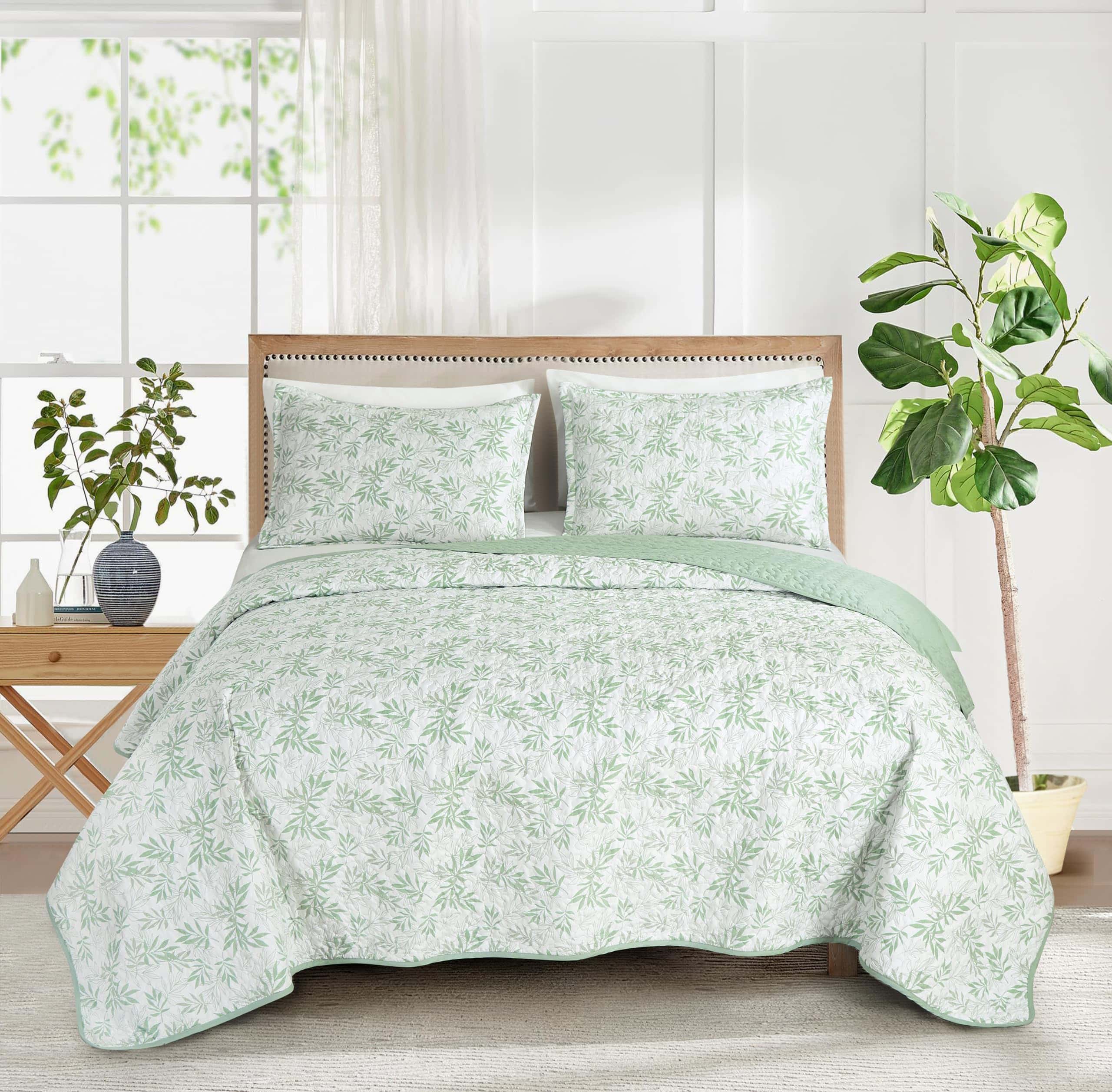 Juego de edredón Chezmoi Collection Elder de 2 piezas con - Imagen 3