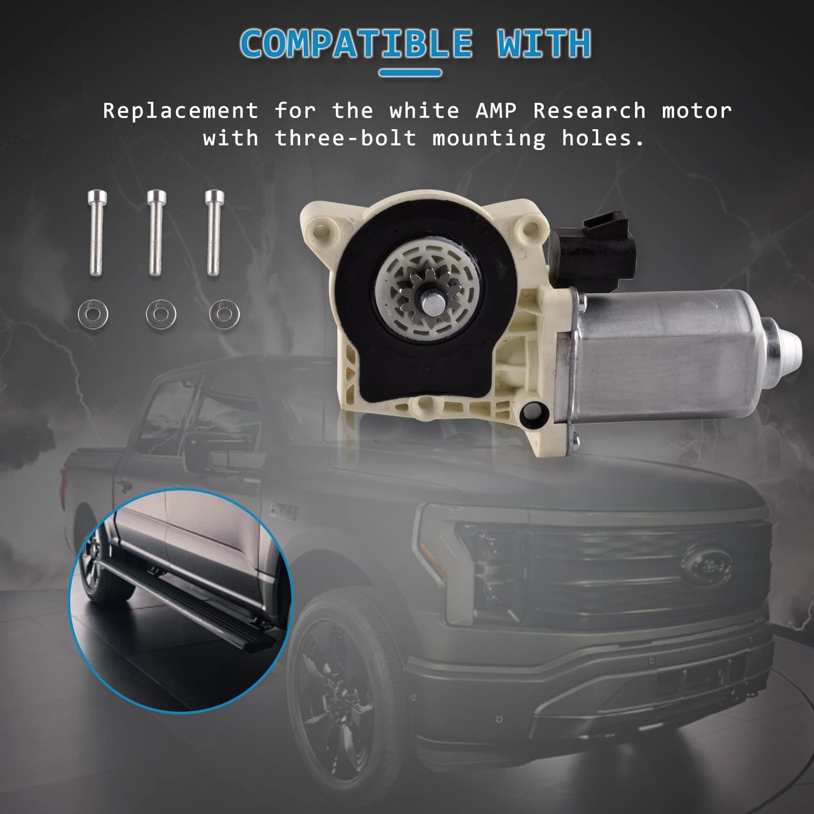 Motor de Paso Lateral Eléctrico Predep para AMP Research, - Imagen 3