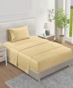 Juego de Sábanas de Algodón Egipcio de 800 -Semolina