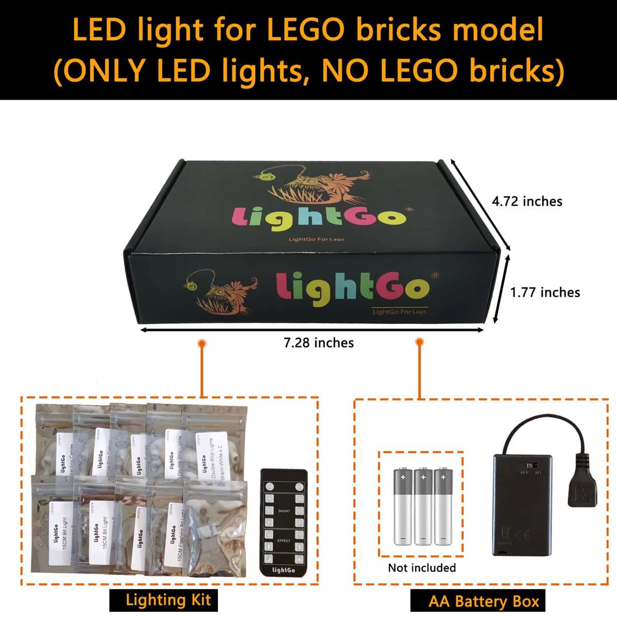 Kit de Iluminación LED LightGo Diseñado para Lego Space - Imagen 3