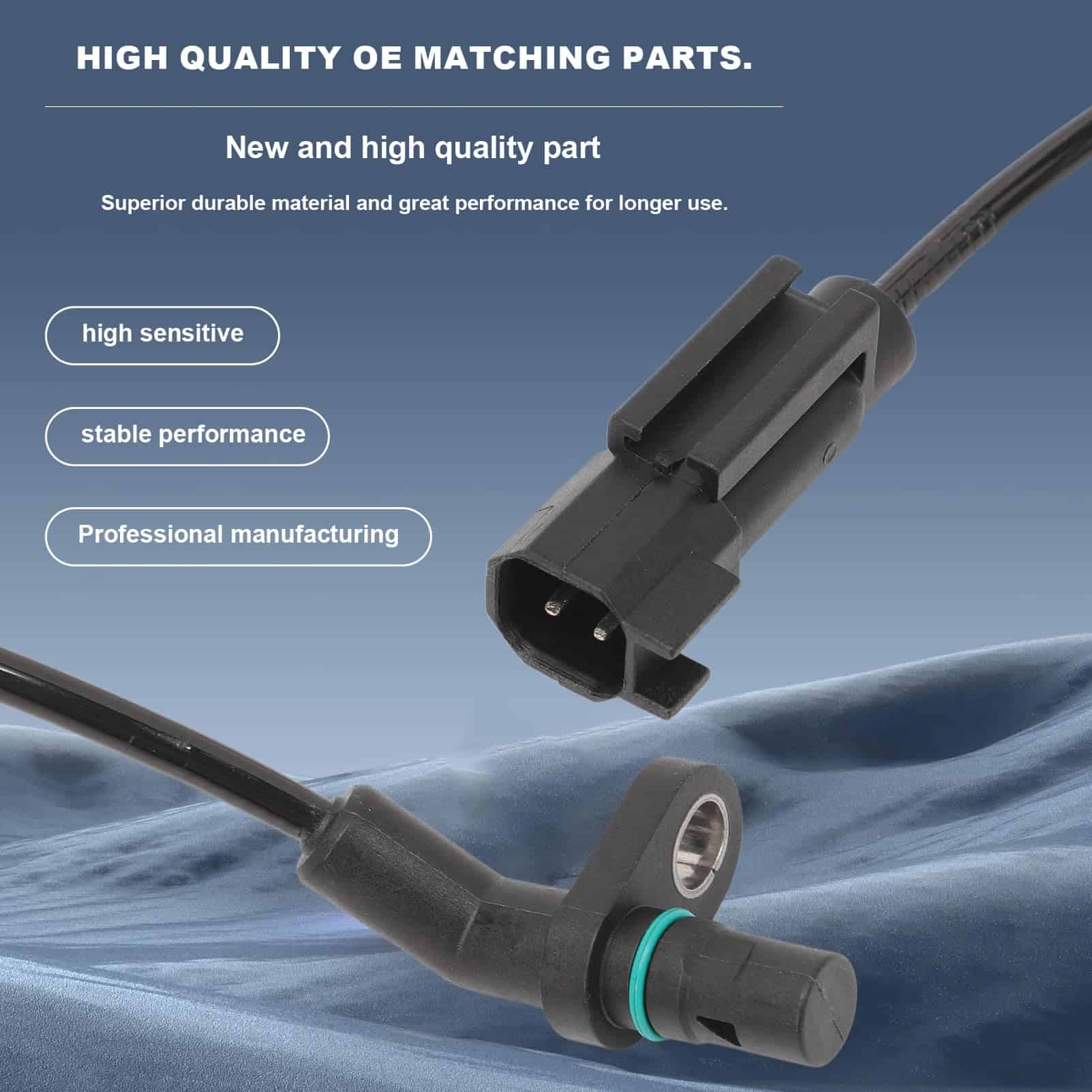 4Pcs Sensor de Velocidad de la Rueda ABS Delantero y - Imagen 7