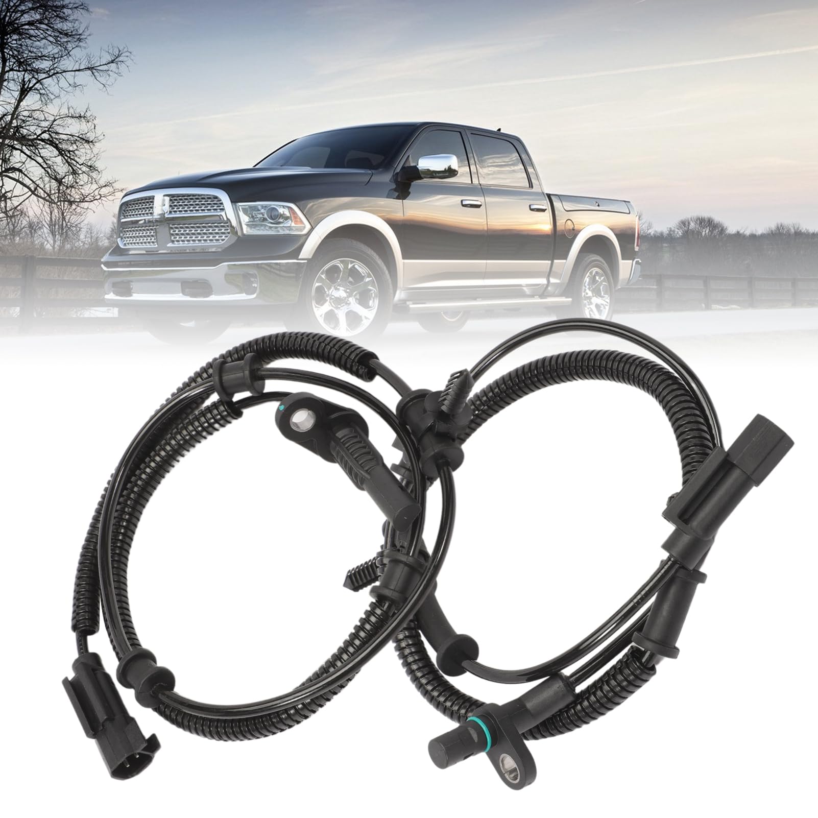 4Pcs Sensor de Velocidad de la Rueda ABS Delantero y - Imagen 5