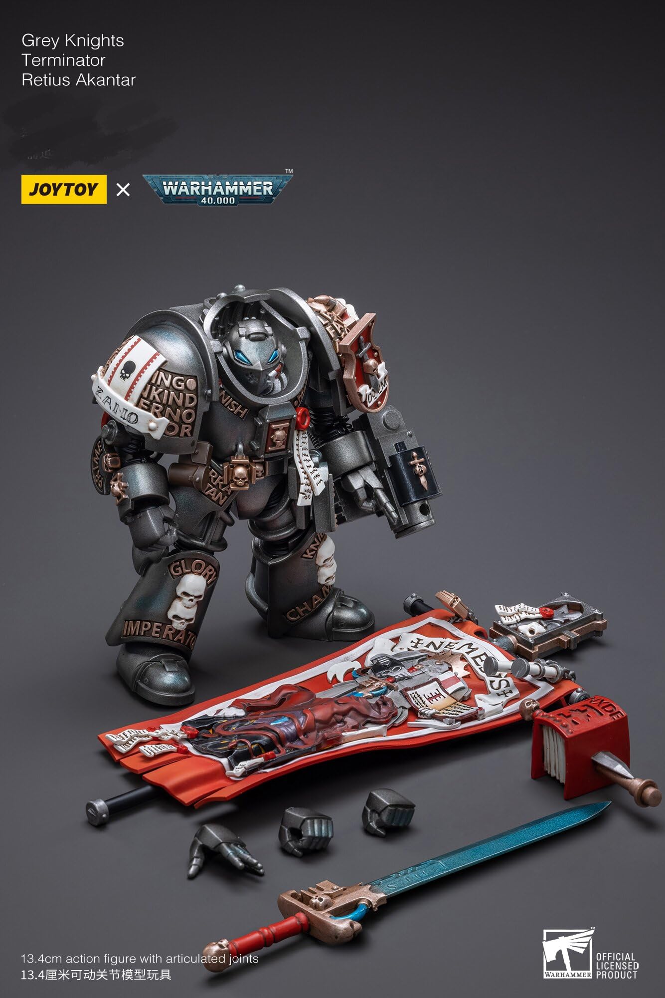 Figura de acción del modelo YYFFTOY JoyToy -Terminator Retiu - Imagen 6