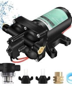 Bomba de Agua para RV 12V, 4GPM-55PSI Bomba de Agua DC con