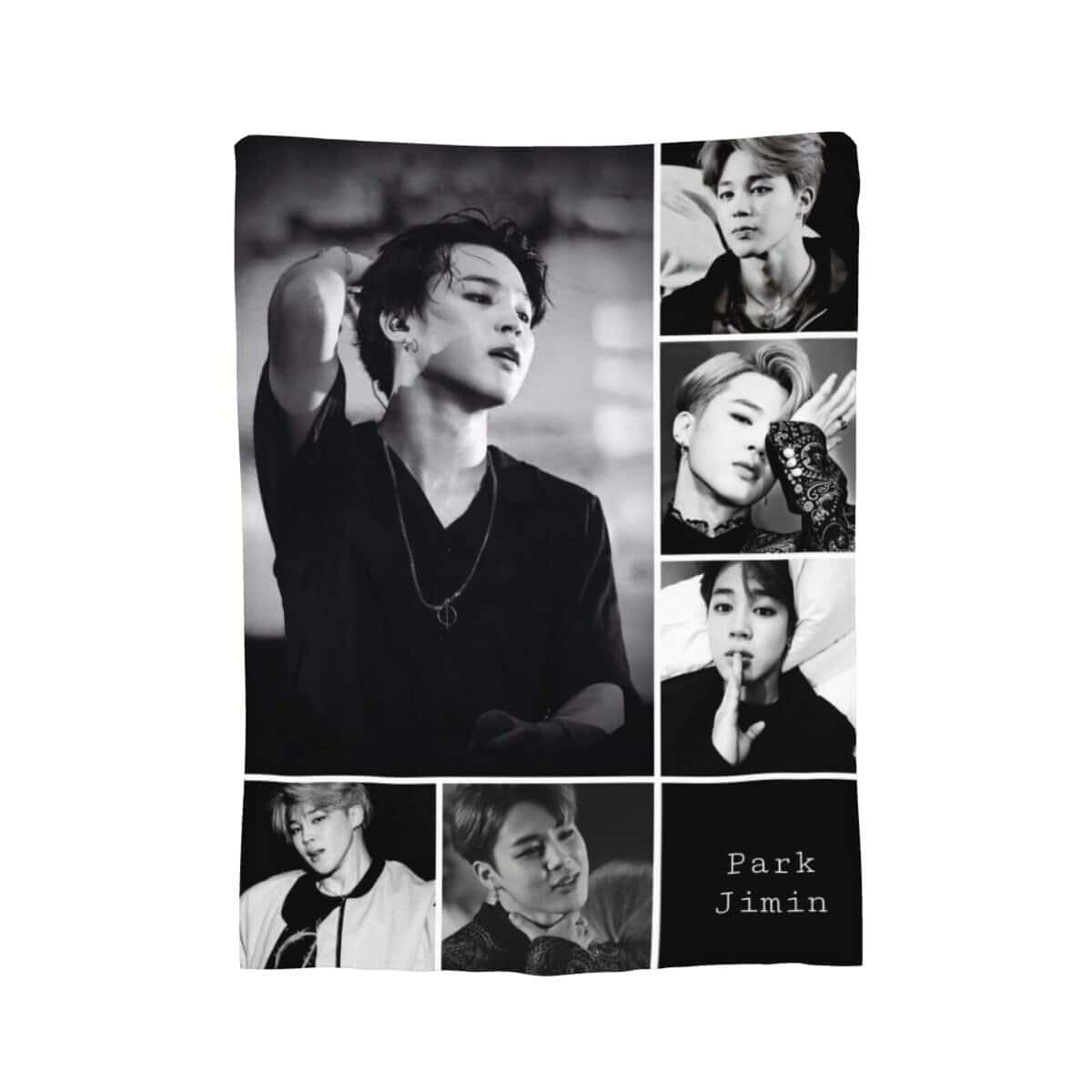 Manta de Franela axirdju Jimin súper suave y cómoda Manta - Imagen 10