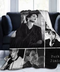 Manta de Franela axirdju Jimin súper suave y cómoda Manta