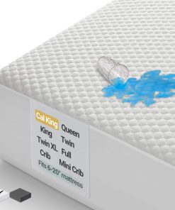 Protector de Colchón Impermeable Ohgeni, California King,