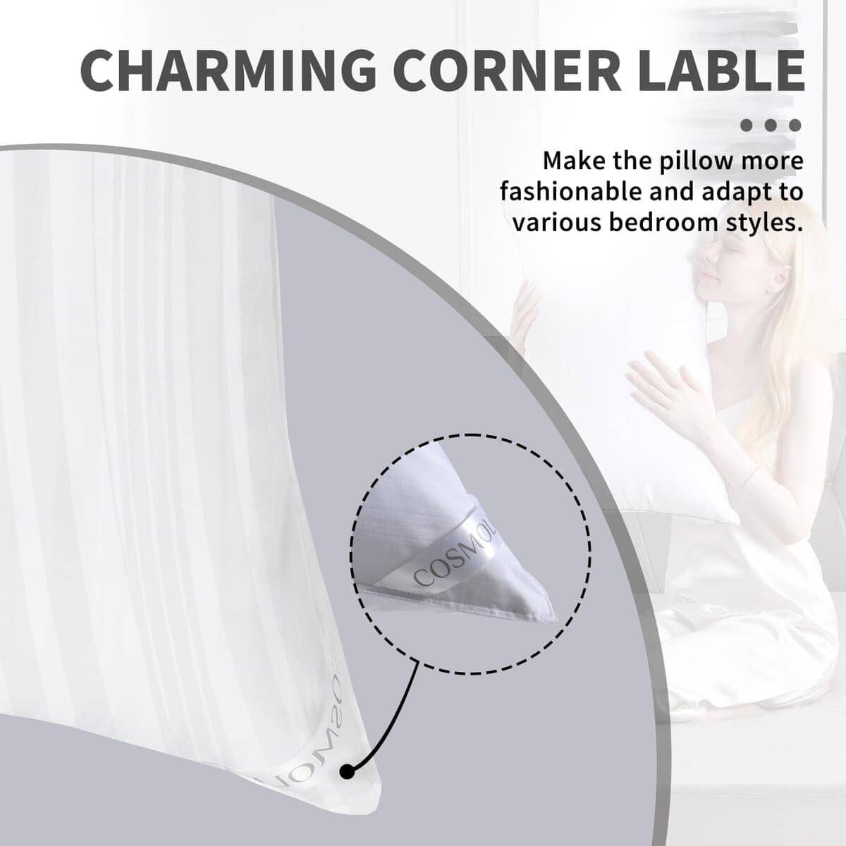 Almohadas para Dormir de la Colección de Hotel Cosmoluxe, - Imagen 5