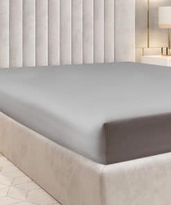 Sábana Ajustable de Lino de Algodón Puro 100% Bedlovesoft