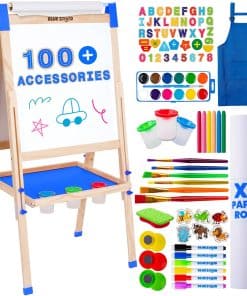 Caballete de Arte Azul Squid para Niños - -Azul