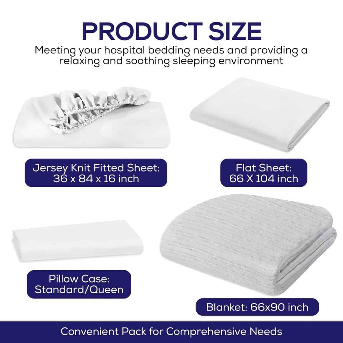 Conjunto de Ropa de Cama para Hospital All in One de - Imagen 3