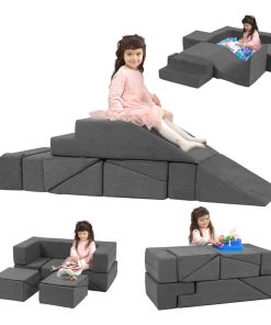 Sofá de juego GudoInsole para niños Tunel Escalador Sofá