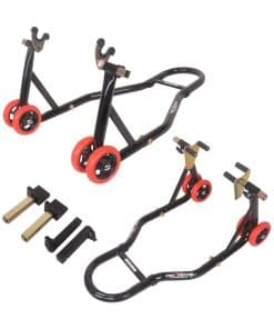 Porotmotor Soportes para Motocicletas Delantero y Trasero,