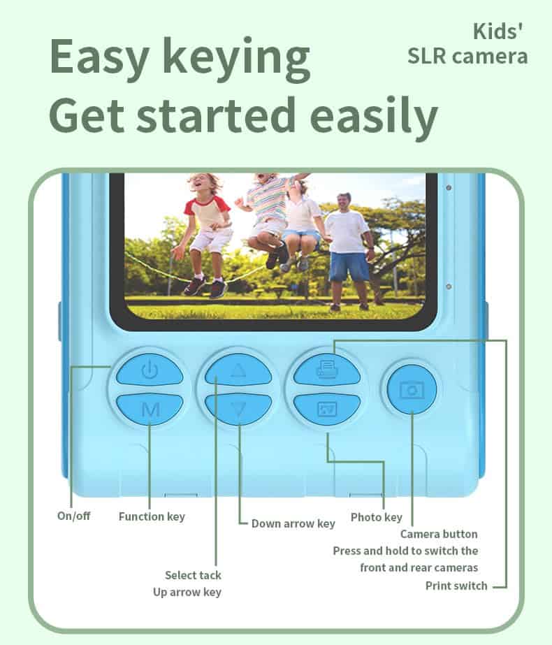 Cámara de Selfies Mejorada para Niños, Regalo de Navidad de - Imagen 8