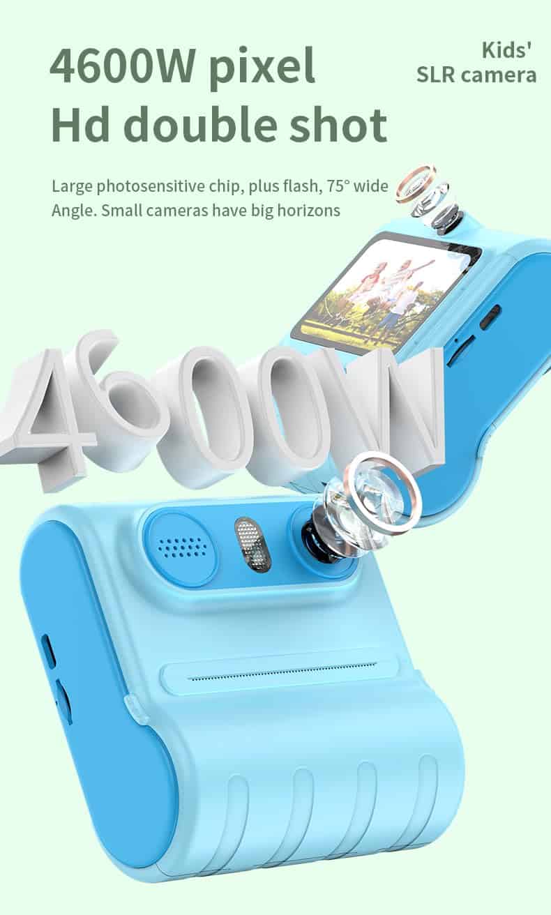 Cámara de Selfies Mejorada para Niños, Regalo de Navidad de - Imagen 4