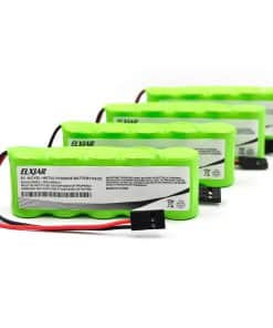 YUTSUJO (Paquete de 4) 6V 1500mAh 2/3A Batería RC