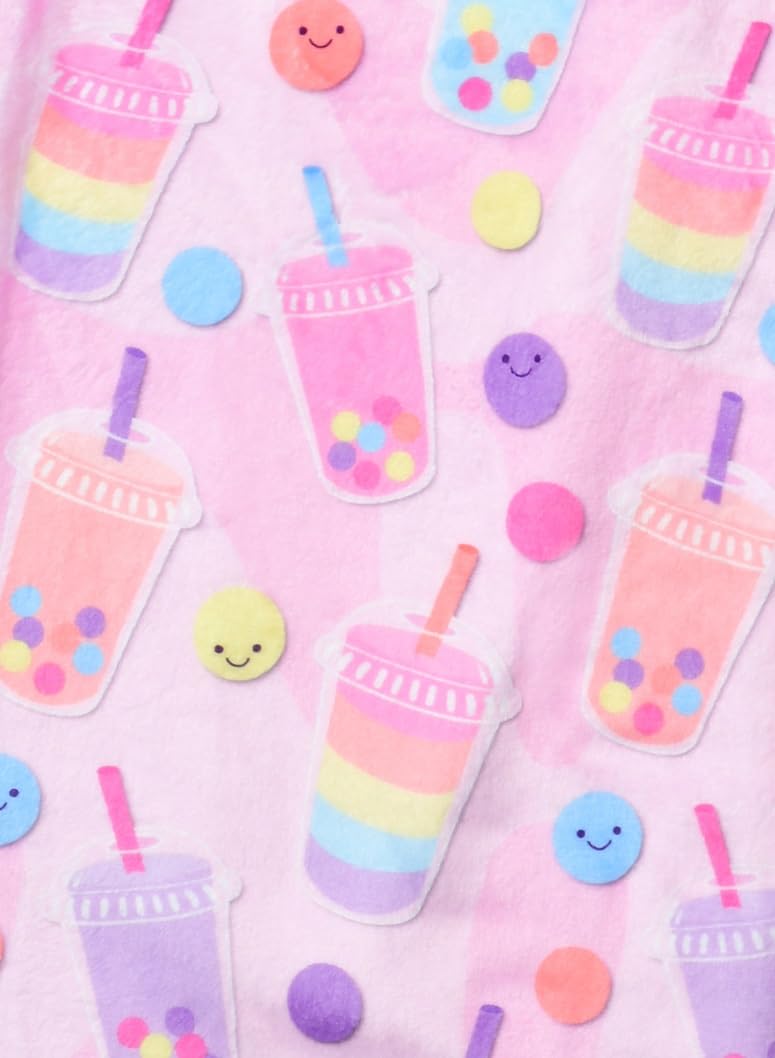 Manta de felpa suave sedosa con estampado de comida 56" x - Imagen 3