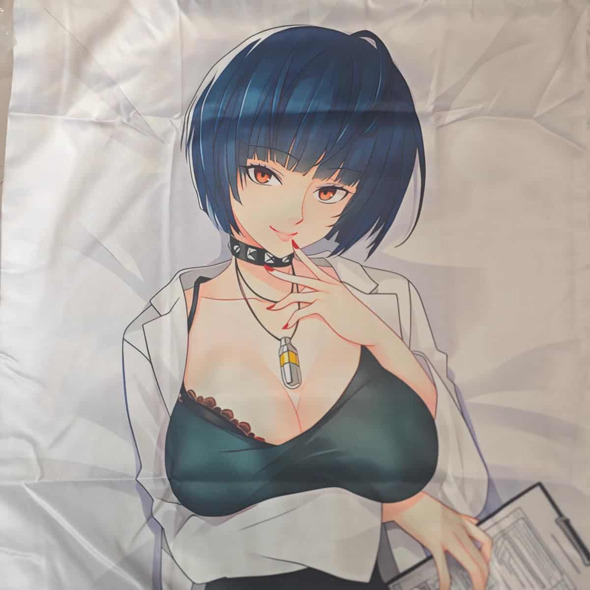 Funda de almohada con imagen de Tae Takemi Anime Girl