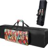 Estuche de Teclado de 88 Teclas Borcolo, 53.5"x12.6"x6.3"