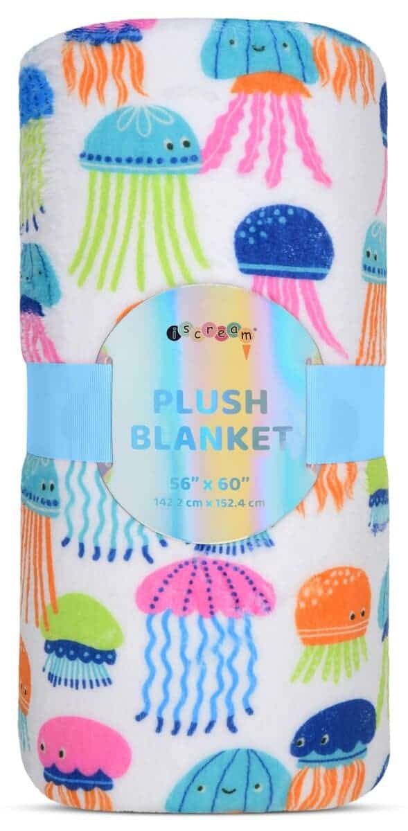 Manta de Felpa Suave con Estampado Divertido 56" x 60" -