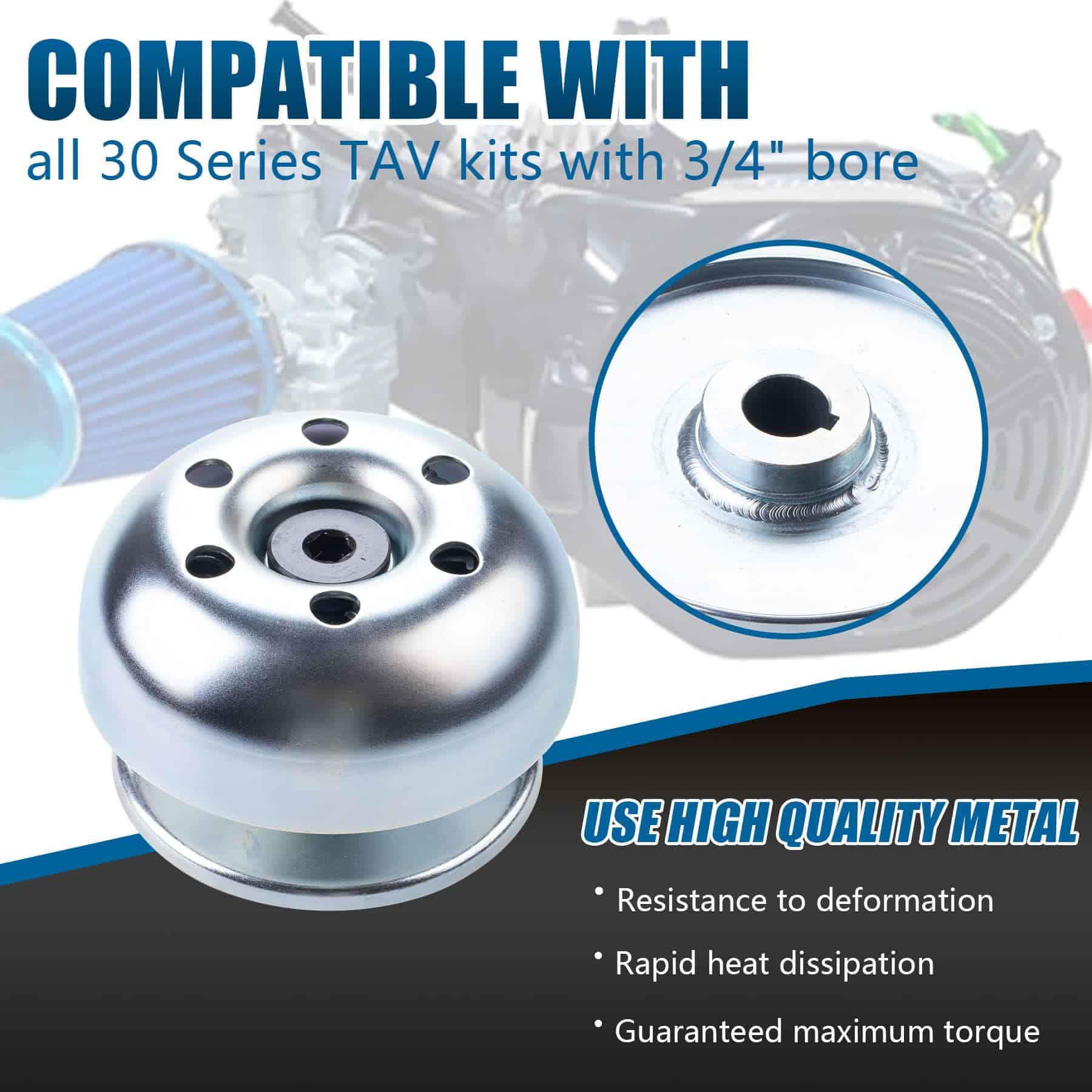 Embrague del convertidor de par de la serie Super 30 con - Imagen 3