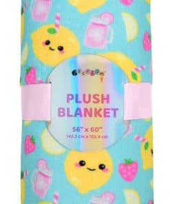 Manta de felpa suave con estampado de Cutie de iscream 56"