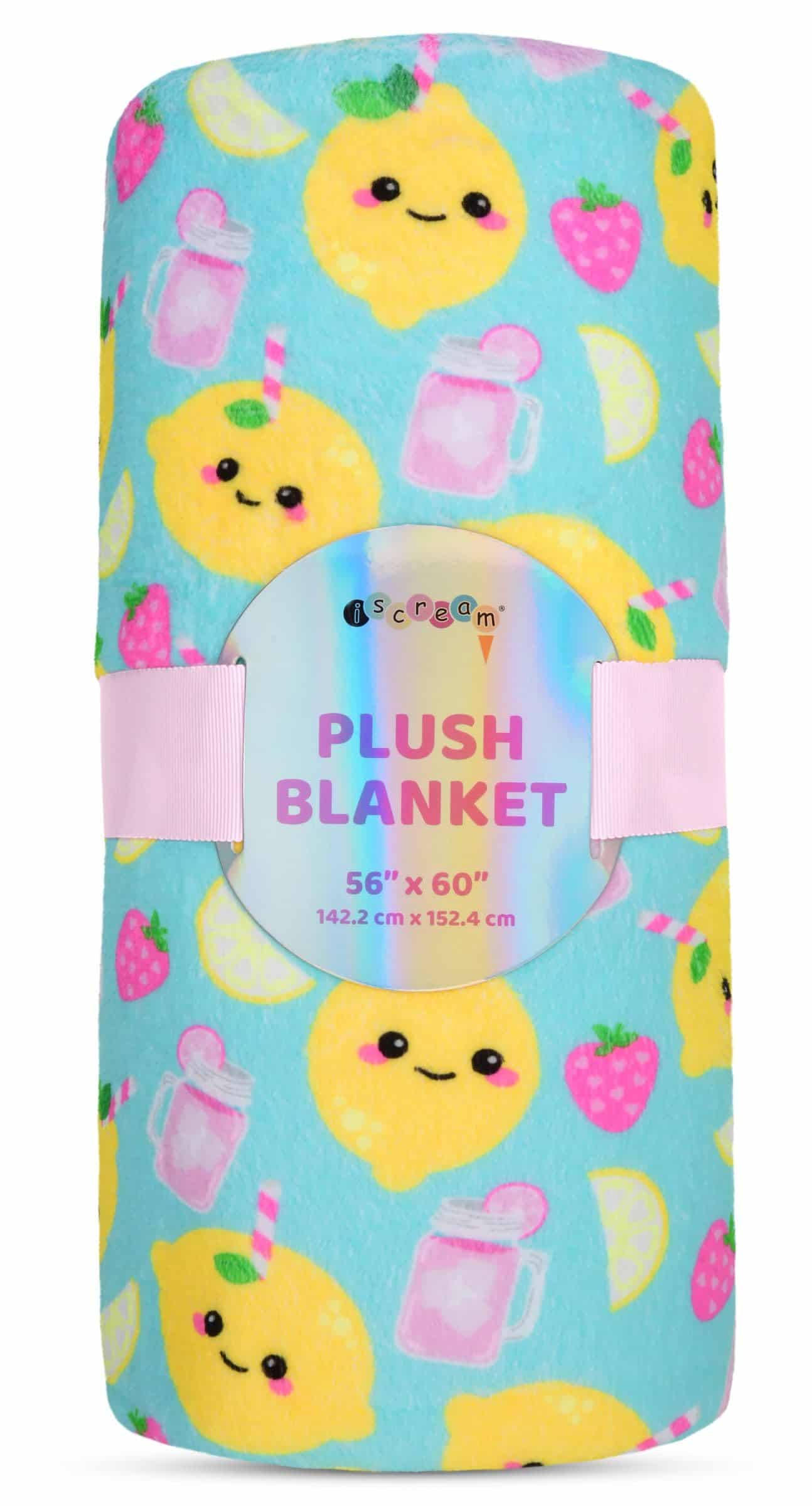 Manta de felpa suave con estampado de Cutie de iscream 56"