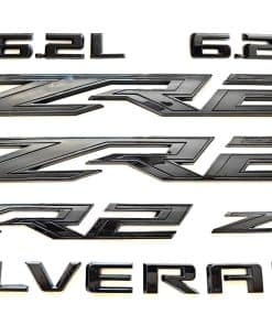Emblemas 3D ZR2 Set Tomilia 6.2L Lateral Trasero Letras