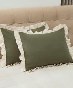 Fundas de Almohada Juego de 2 Puro Algodón Champray con